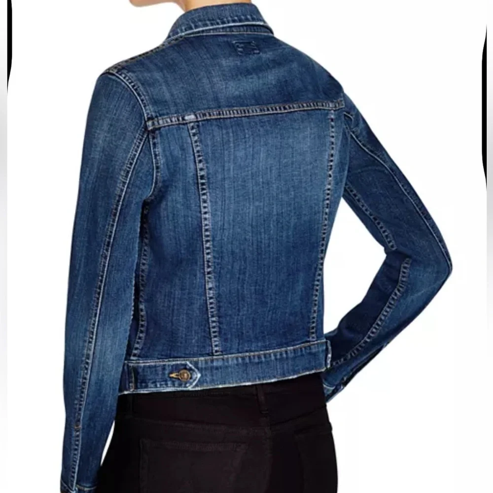 ⭐️NWT⭐️Hudson The Signature Blue Jean Jacket Size Medium - Picture 4 of 9